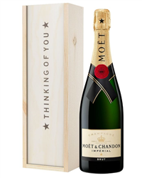 Champagne Thinking of You Gift