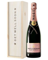 Pink Champagne Get Well Soon Gift