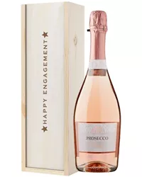 Prosecco Rose Engagement Gift